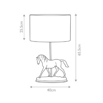 Stolová lampa Spirit, bronzová patina/krémová farba, ľan, živica
