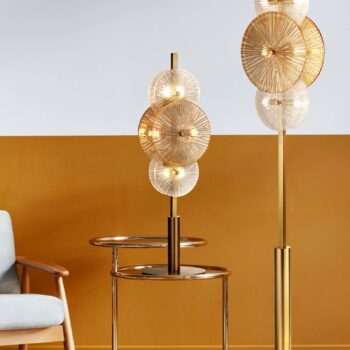 Stolová lampa Wagon Wheel, 6 svetiel