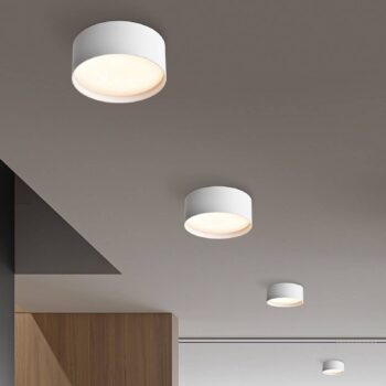 Stropné LED svetlo CMD 9194, Ø 15 cm, biele, IP44, kov