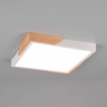 Stropné LED svetlo Meta, 31,5x31,5 cm 3 000K biela
