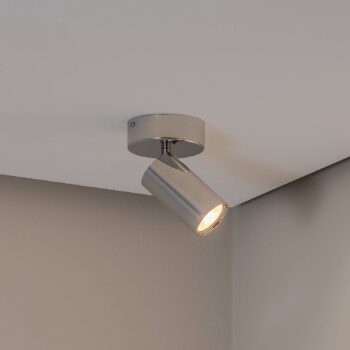 Stropné bodové svetlá Spotte, chróm, 1-pl