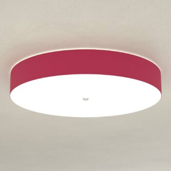 Stropné svietidlo Alea, rubínovo červená