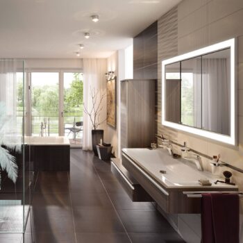 Stropné svietidlo Puk Plus, chróm