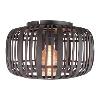 Stropné svietidlo Woodrow bambusové tienidlo