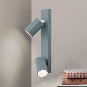 Stropný reflektor Penn, svetlozelený, dĺžka 35 cm, oceľ/hliník