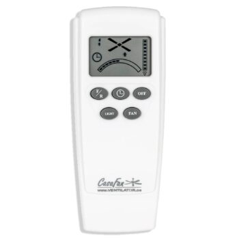 Stropný ventilátor Aeroplan Eco, chróm, svetlé drevo