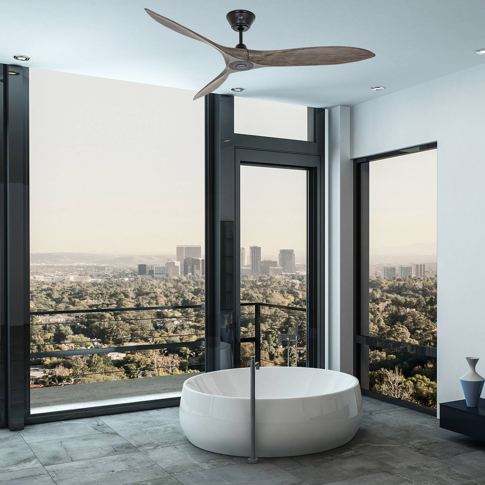 Stropný ventilátor Eco Airscrew 152 cm čierny Stropný ventilátor Eco Airscrew 152 cm čierny