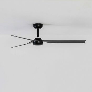 Stropný ventilátor Punt M, DC, 3 lopatky, čierna