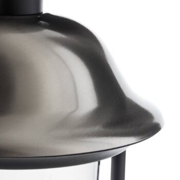 Svietidlo na podstavec Parma, čierne, kov, výška 52 cm, E27, IP43