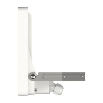 Theben LED vonkajší stenový reflektor theLeda B100 dual, biely, IP65