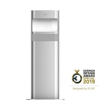 Theben theLeda D BL AL soklové svietidlo, 40 cm