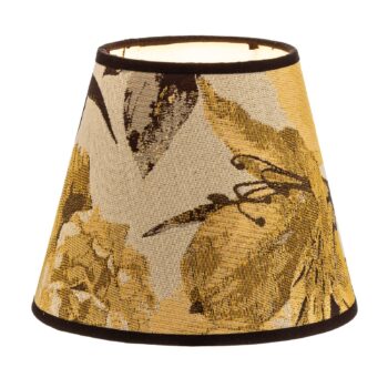 Tienidlo Sofia Výška 15,5 cm, kvetinový vzor žltý