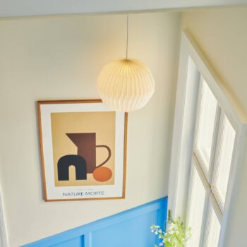 Tienidlo na lampu Belloy 30 papier Ø 30 cm, 26 cm