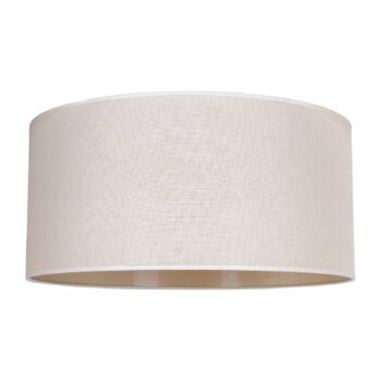 Tienidlo na lampu Roller, béžové, Ø 50 cm, výška 24 cm