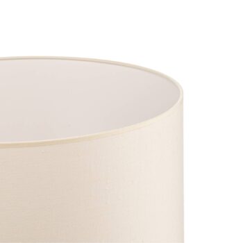 Tienidlo na lampu Roller ecru bavlna Ø50cm výška 24cm