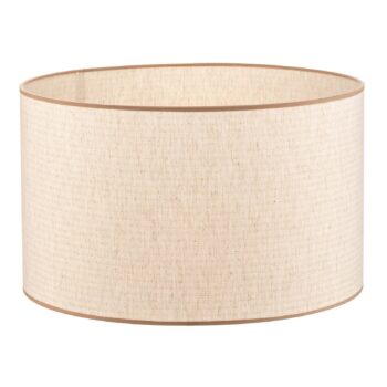 Tienidlo na lampu Roller, ecru, juta, Ø 50 cm, výška 30 cm