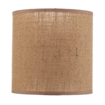 Tienidlo na lampu Roller, svetlo hnedé, Ø 15 cm, výška 15 cm