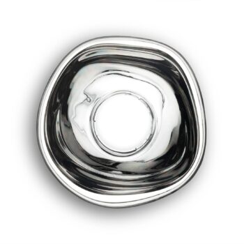 Tom Dixon LED nástenné svetlo Melt Surface, Ø 50 cm, chróm