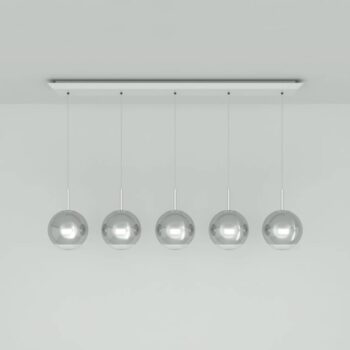 Tom Dixon Mirror Ball 25 cm Linear 5-pl. chróm