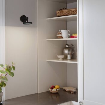 UMAGE LED reflektor Asteria Spot, Ø 12 cm, čierny