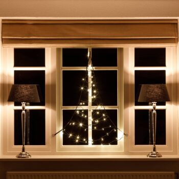 Vianočný stromček na okno Fairybell vysoký 1,25 m