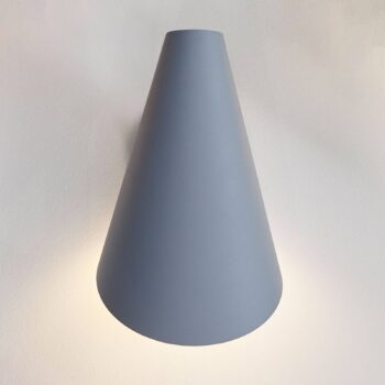 Vibia I.Cono 0720 nástenné svetlo, 28 cm, modré
