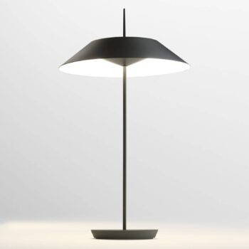 Vibia Mayfair stolová LED lampa, grafitovo sivá