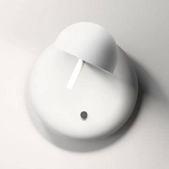 Vibia Pin 1675 LED nástenné svetlo, 11 cm, biele