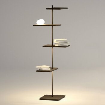 Vibia Suite multifunkčné LED stojacia lampa 133 cm