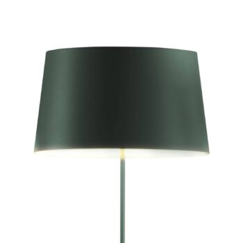 Vibia Warm 4906 dizajnová stojacia lampa, zelená