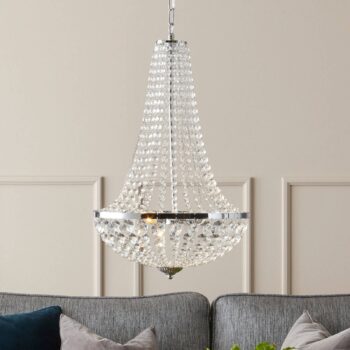 Visiaci luster Gränsö pre kúpeľňu, Ø 30 cm