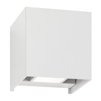 Vonkajšie nástenné LED svetlo 9033 up/down, biela