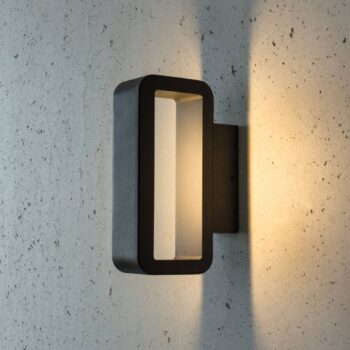 Vonkajšie nástenné LED svietidlo Juno rovný dizajn
