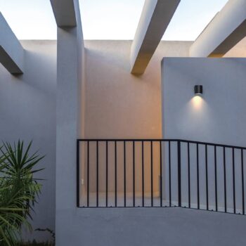 Vonkajšie nástenné svietidlo 5166, grafit, hliník, sklo, 1 x GU10