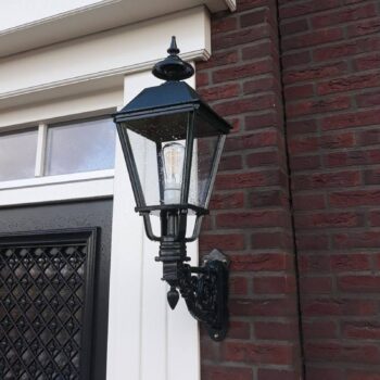 Vonkajšie nástenné svietidlo Egmont, čierne