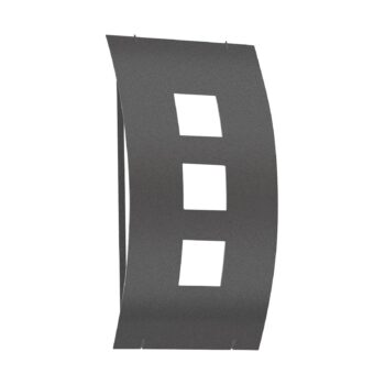 Vonkajšie nástenné svietidlo Graal, práškovo lakované