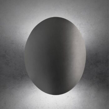 Vonkajšie nástenné svietidlo LED Alba, sivé, hliník, IP65, 3 000 K