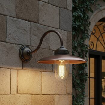 Vonkajšie nástenné svietidlo Landes