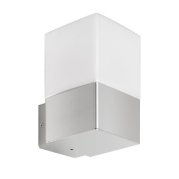 Vonkajšie nástenné svietidlo Linus, nerezová oceľ bez senzora