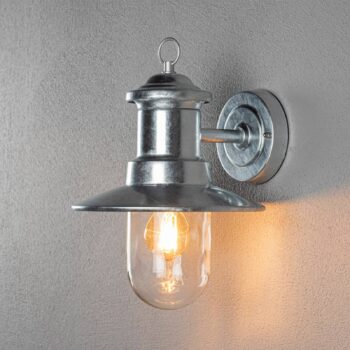 Vonkajšie nástenné svietidlo Napoli, oceľ