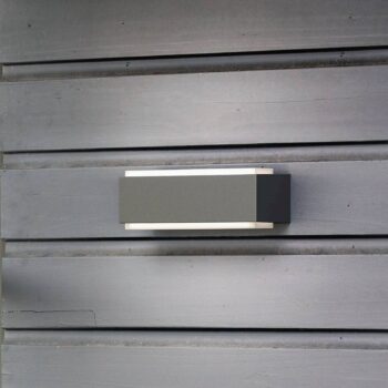 Vonkajšie nástenné svietidlo Philips LED Stratosphere UE, 2 svetlá