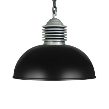 Vonkajšie závesné svietidlo Carla hliník/čierna