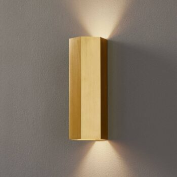 WEVER & DUCRÉ Hexo mini 2.0 nástenné svietidlo 20cm zlaté