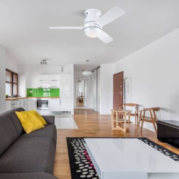 Westinghouse Halley ventilátor lopatky biele/javorové