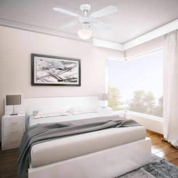 Westinghouse Portland Ambiance ventilátor biely