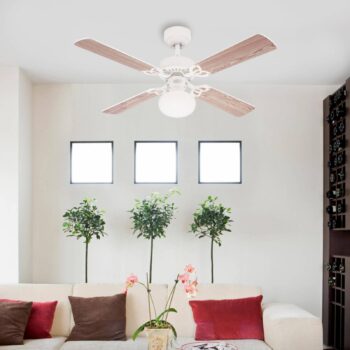 Westinghouse Vegas ventilátor biela/borovica