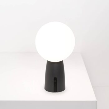 Zafferano Olimpia akumulátorová stolová lampa IP54 tmavošedá