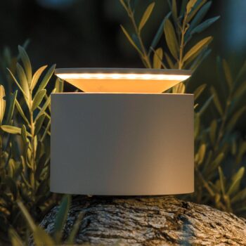 Zafferano Push-up akumulátorová stolová lampa IP54 piesková