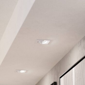 Zapustené svetlo Saliceto hranaté otočné 4 000K