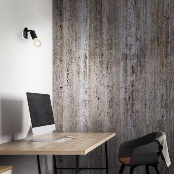 Zástrčkové svietidlo Batita Retro, IP20, čierna